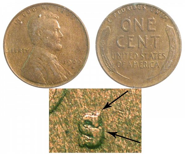 The double-struck S minting error from the San Francisco mint