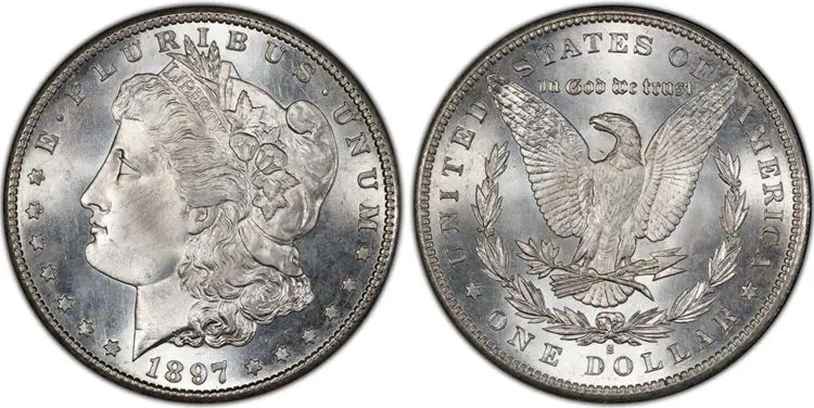 1897 Morgan Silver Dollar S Value & Price Chart