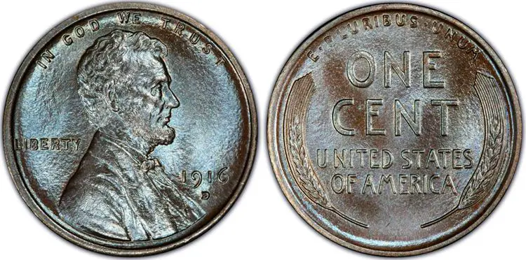 1916 D Penny Value