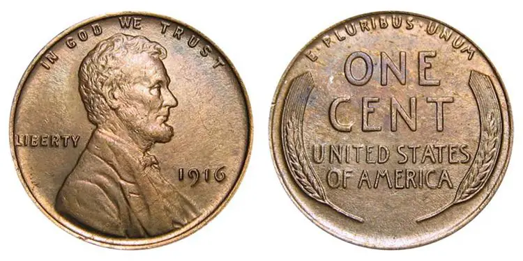 1916 Wheat Penny