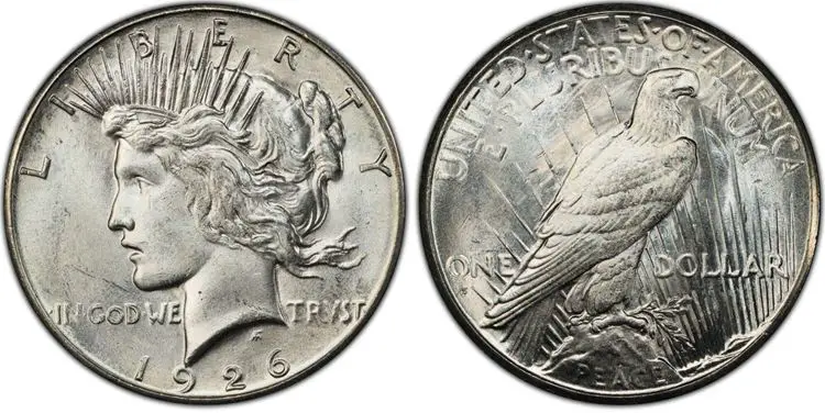 1926 S Silver Dollar Value