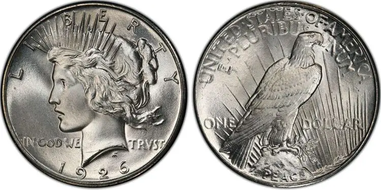 1926 Silver Dollar Value