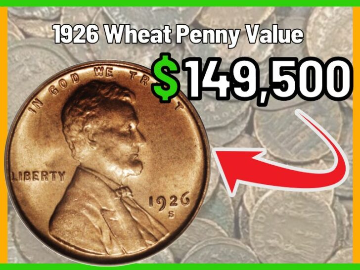 1926 Wheat Penny Value And Price Chart