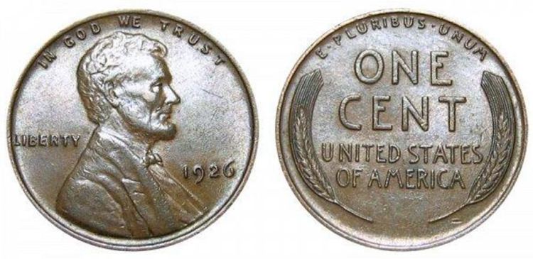 1926 wheat penny