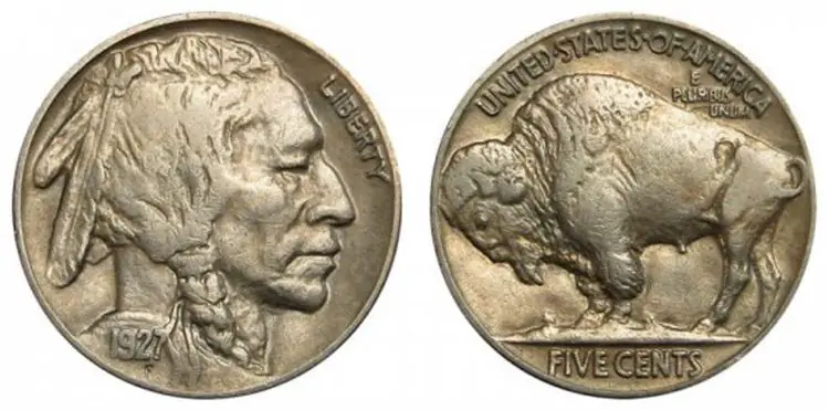 1927 Buffalo Nickel