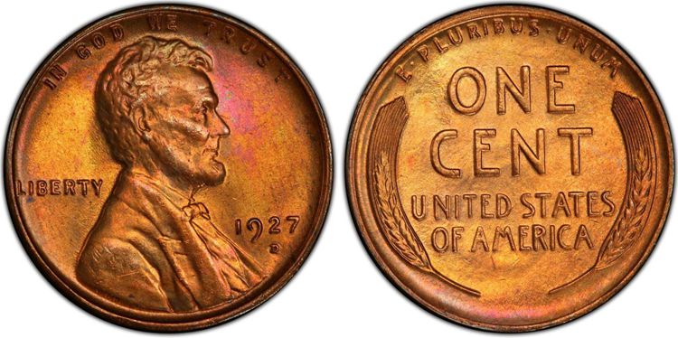 1927 D Wheat Penny Value