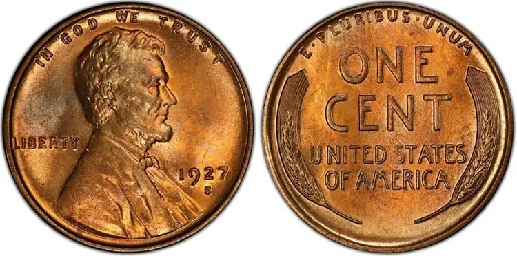 1927 S Wheat Penny Value