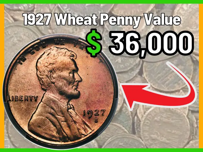 1927 Wheat Penny Value And Price Chart