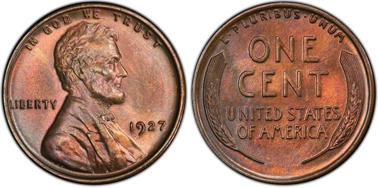 1927 Wheat Penny Value