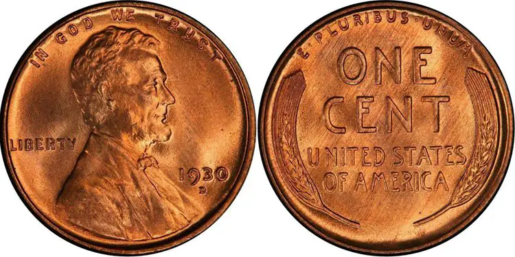 1930 D Wheat Penny Value