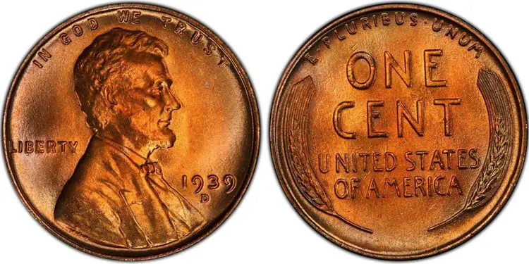 1939 D Wheat Penny Value