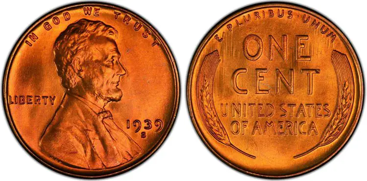 1939 S Wheat Penny