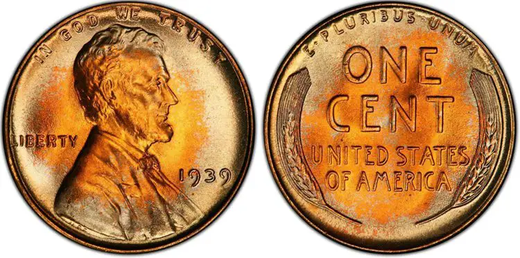 1939 Wheat Penny Value