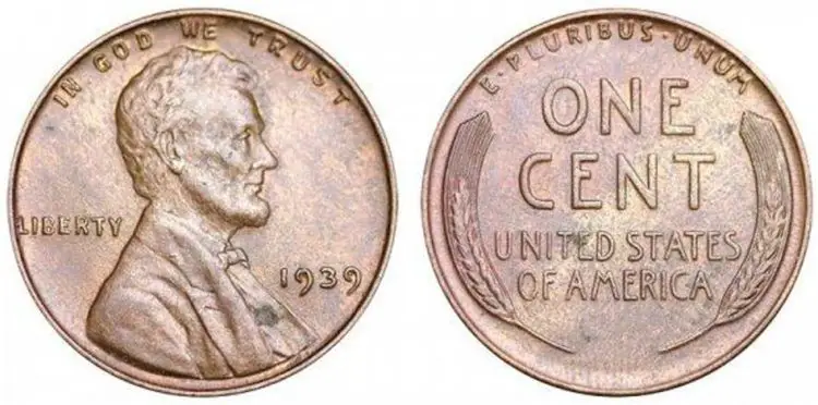 1939 Wheat Penny