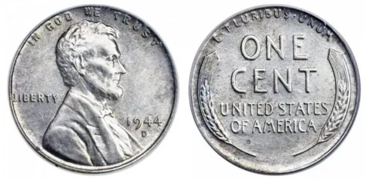 1944 D Steel Cent Value