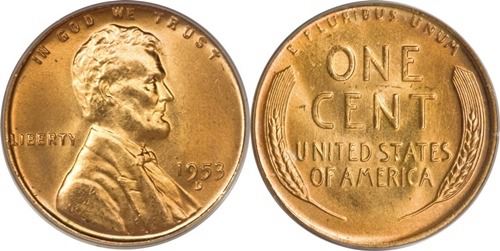 1953 D Wheat Penny