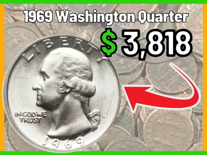 1969 Washington Quarter Value And Price Chart