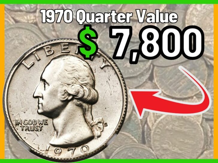 1970 Quarter Value and Price Chart