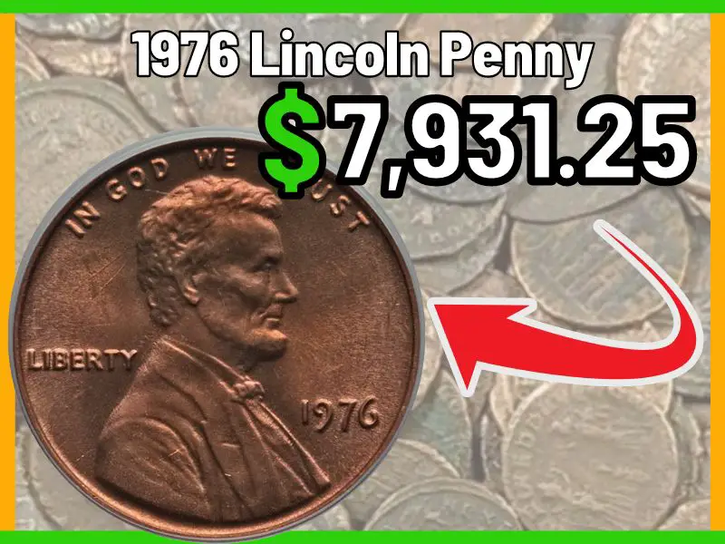 1976 Penny Value and Price Chart