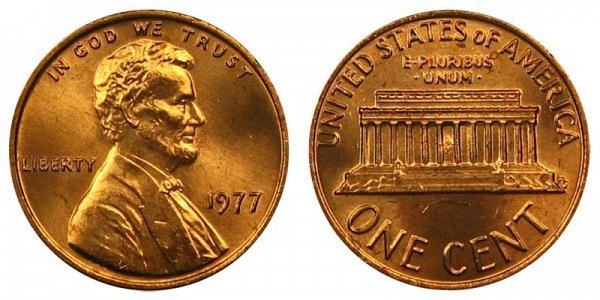 1977 penny