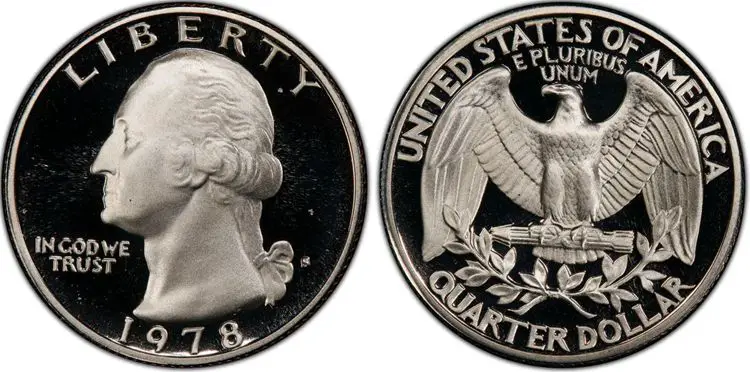 1978 S Washington Quarter