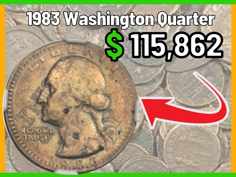 1983 Washington Quarter Value and Price Chart