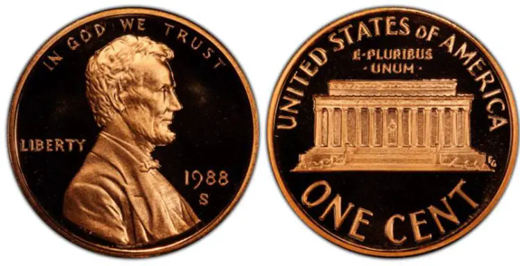 1988 S (Proof Coin) Penny Value