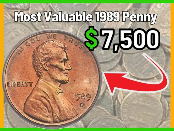 1989 Penny Value and Price Chart