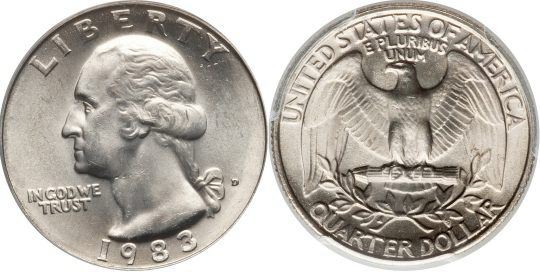 Introduction to 1983 Washington Quarters