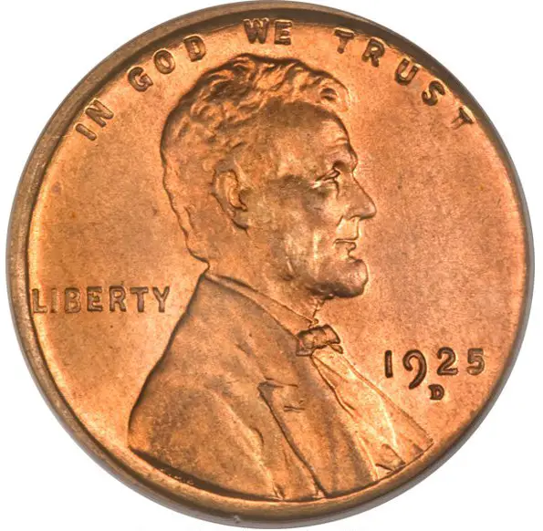 Most Valuable 1925 Wheat Penny