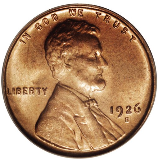 Most Valuable 1926 Wheat Penny