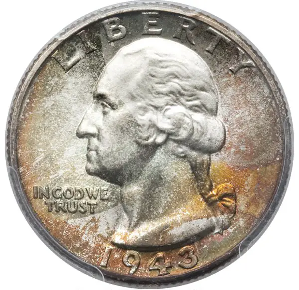 Most Valuable 1943 Quarter