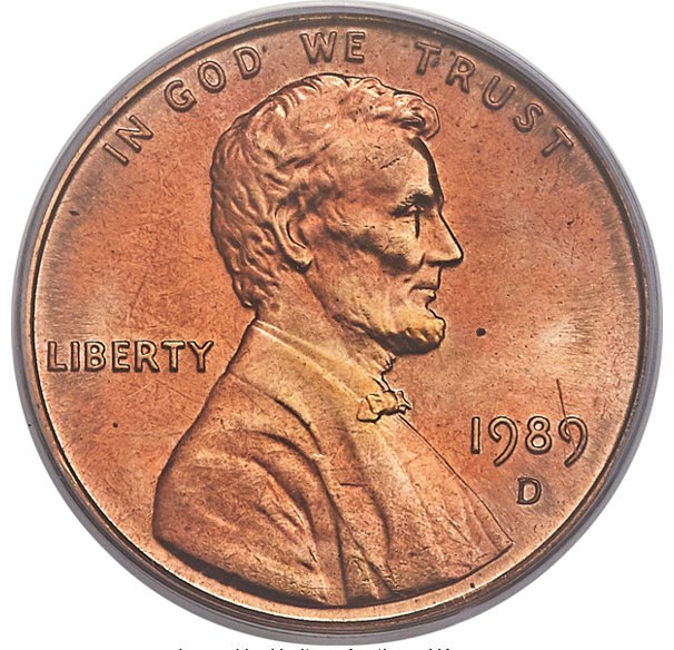 Most Valuable 1989 Lincoln Memorial Penny
