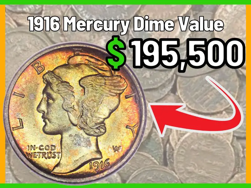 1916 Mercury Dime Value And Price Chart