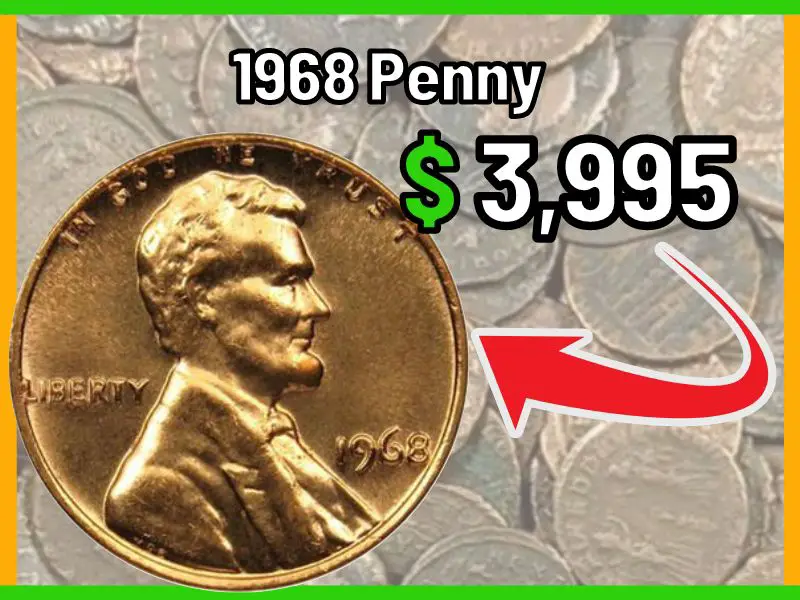1968 Penny Value and Price Chart