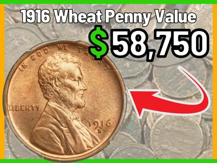 1916 Wheat Penny Value And Price Chart