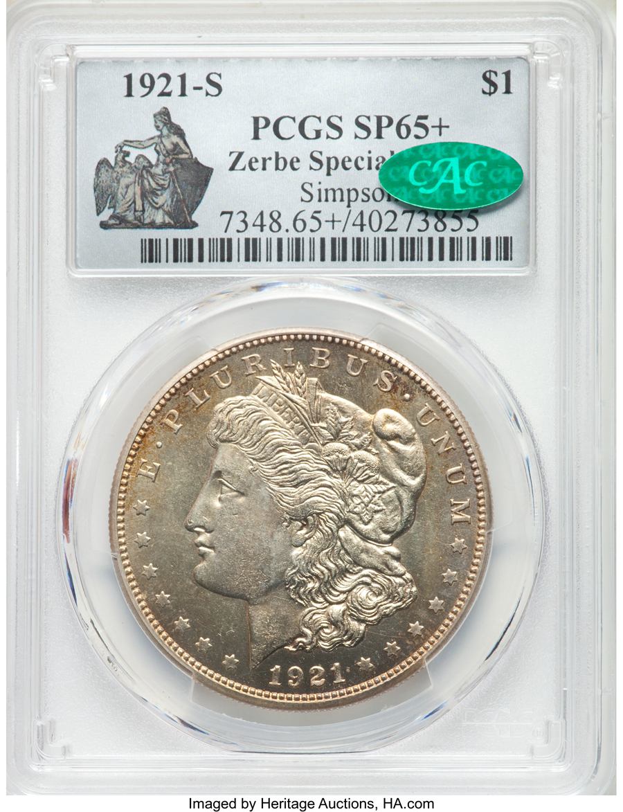 1921-S Morgan Dollar