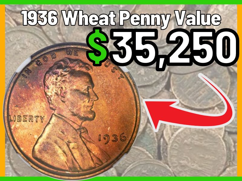 1936 Wheat Penny Value and Price Chart