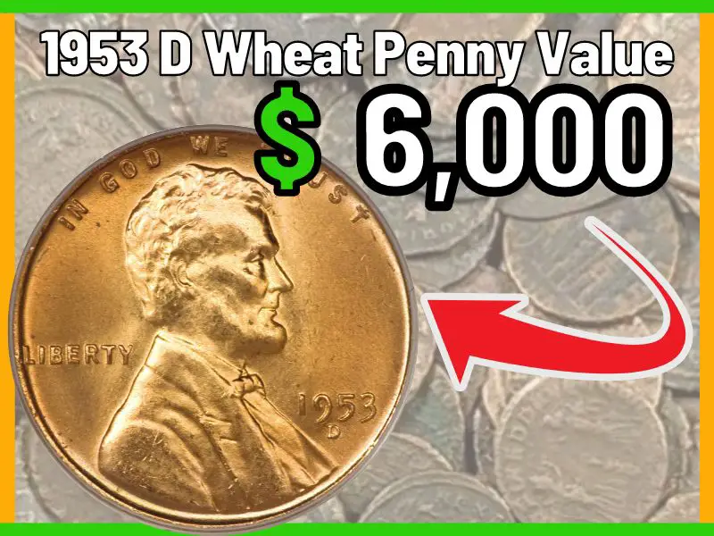 1953 D Wheat Penny Value and Price Chart