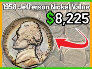 1958 Jefferson Nickel Value and Price chart