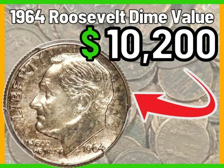 1964 Roosevelt Dime Value and Price Chart