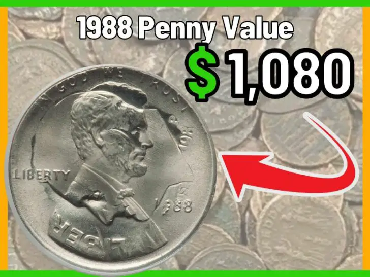 1988 Penny Value and Price Chart